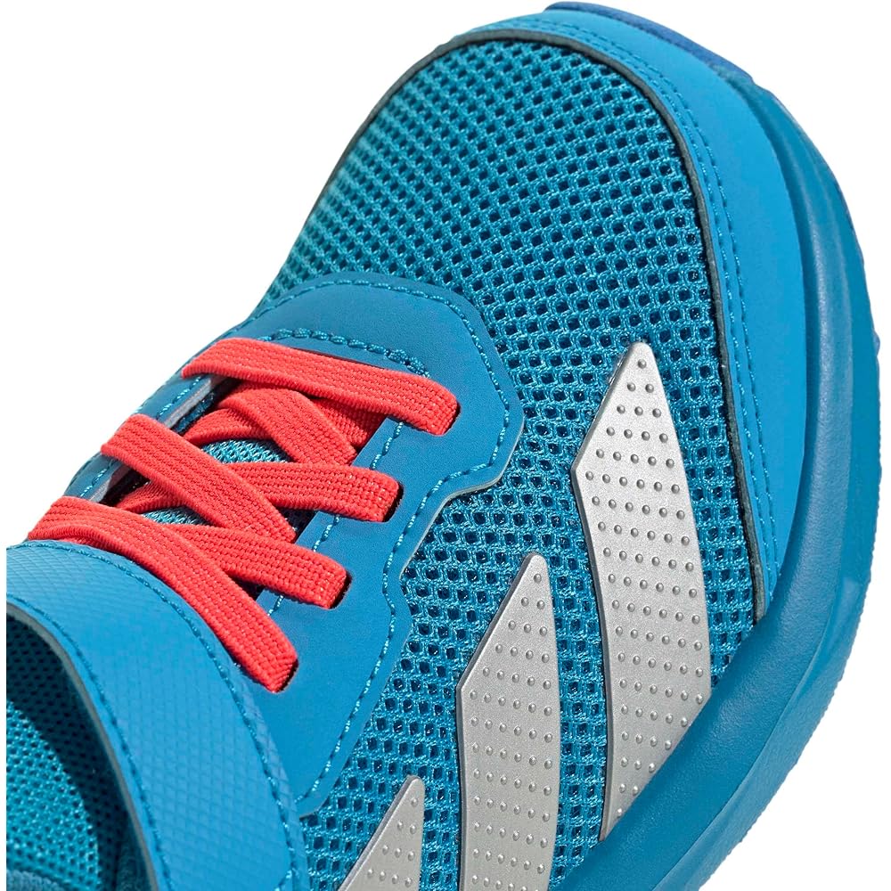 Adidas Faito EL Kids Sneakers Unisex Solar Blue Silver Metallic Lucid Red 20.0 cm