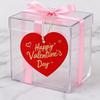 100pcs Heart Shaped Cards Valentine's Day Tags Red DIY Cake Decor Tag Hanging Decoration Packaging Decoration Tags