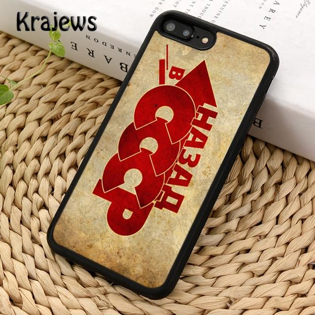 Krajews CCCP Soviet Union Russia Soft Phone Case Cover For iPhone 17 Air 16 15 14 plus 11 12 13 pro max coque Fundas
