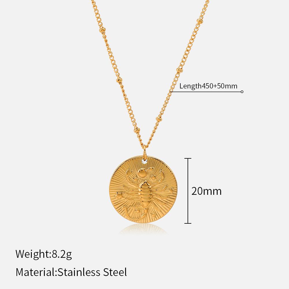Moderne Sternbild-Anhänger-Halskette Minimalistisches Vielseitiges Kleines Design Schmuck