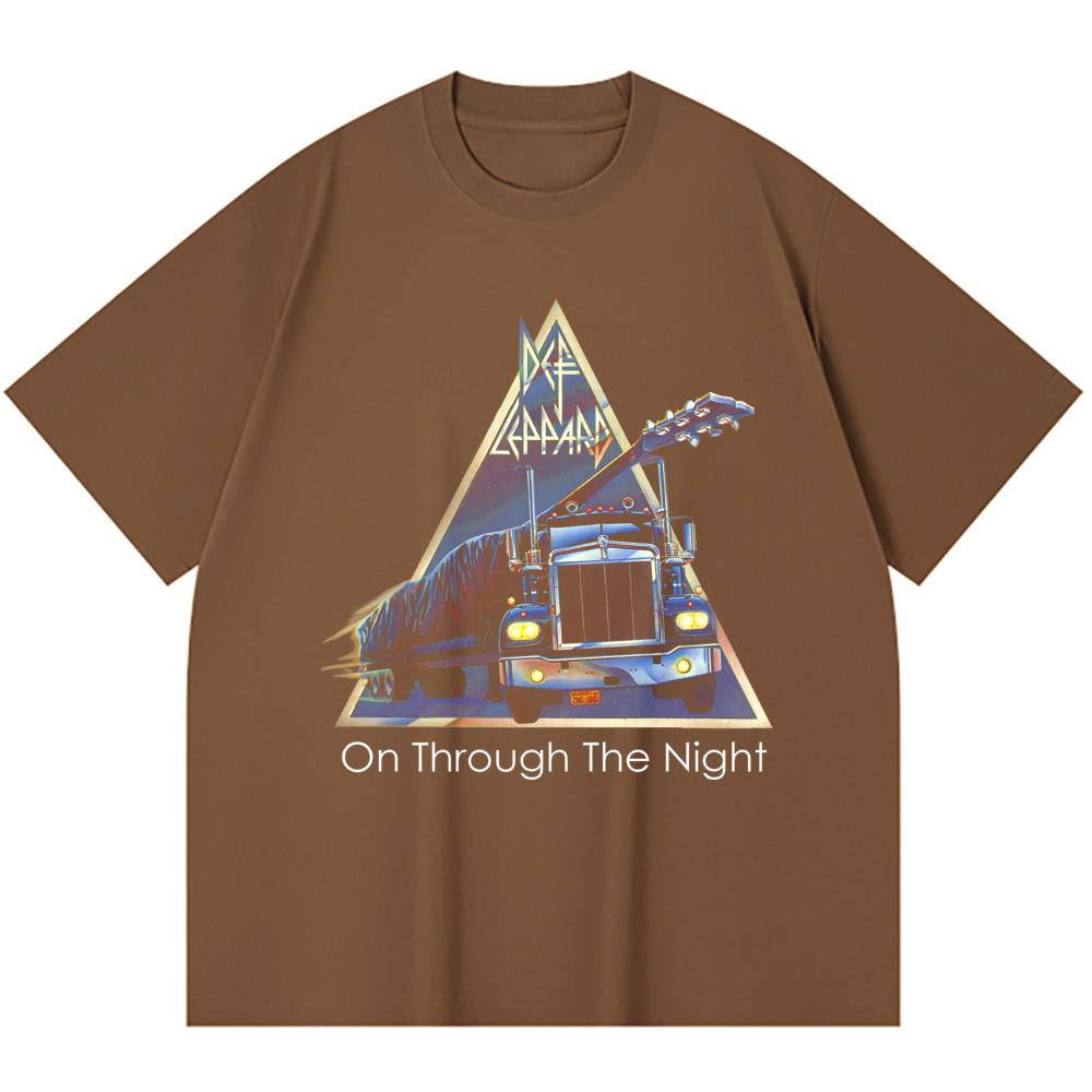 230 Gsm 100% Cotton Heavy Metal T-Shirt Rock Band Popular Music Print Unisex Heavy Cotton T Shirt