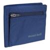 Montbell Flat Wallet 1133371 Nylon Bifold Compact Navy
