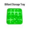 Thickened Weighted Billiard Ball Storage Trays