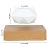 Levitating Air Bonsai Pot Rotation Flower Pot Planters Magnetic  Suspension Floating Pot Potted Plant Home Desk Decor