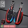 Zinc Alloy + Silicone Car Key Case Cover Shell For Hyundai Kona Ev Grandeur Gn7 Ioniq 6   Remote Key Protect 5 7 Buttons