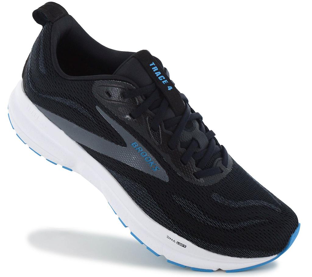 Brooks Trace 4 - Men's Running Shoes Black 1104521D-095 ORIGINAL