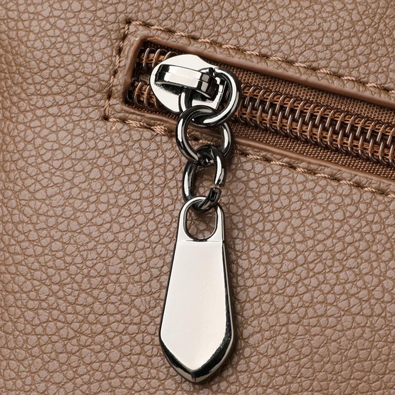 Fashion soft leather retro women's bag new Korean version shoulder bag casual fashion messenger women's bag