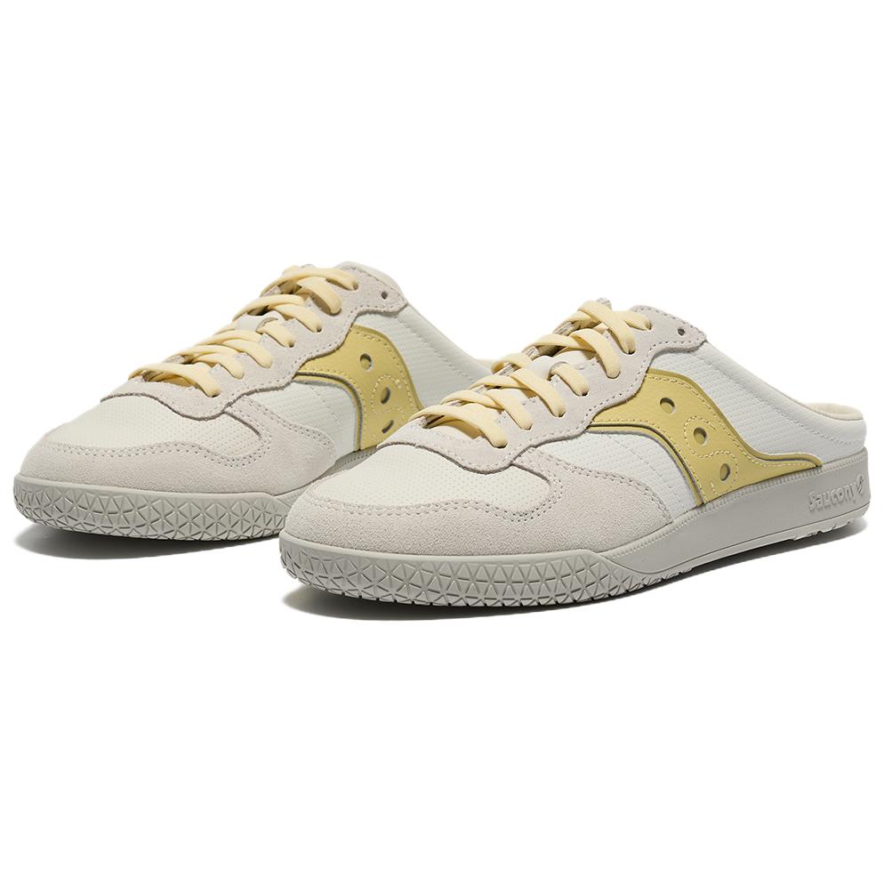 SAUCONY Bullet Ct Comfortable Versatile Anti-Slip Closed-Toe Slippers Unisex Slippers White S79058-1