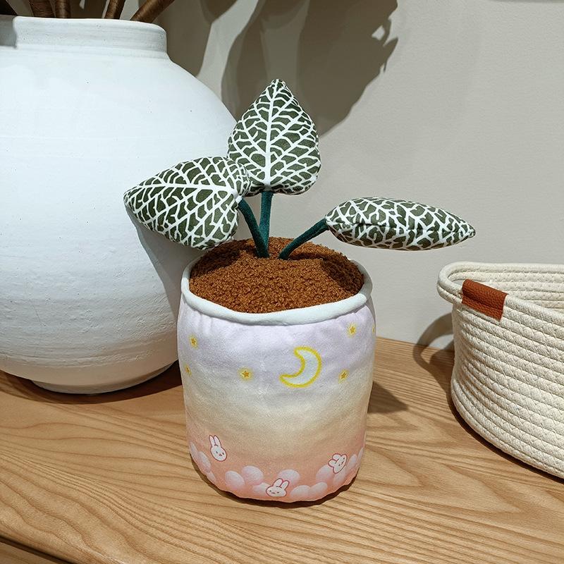 Creative Soft Flower Doll Plush Toy Doll Flower Pot Ragdoll Children'S Soothing Ragdoll Birthday Gift