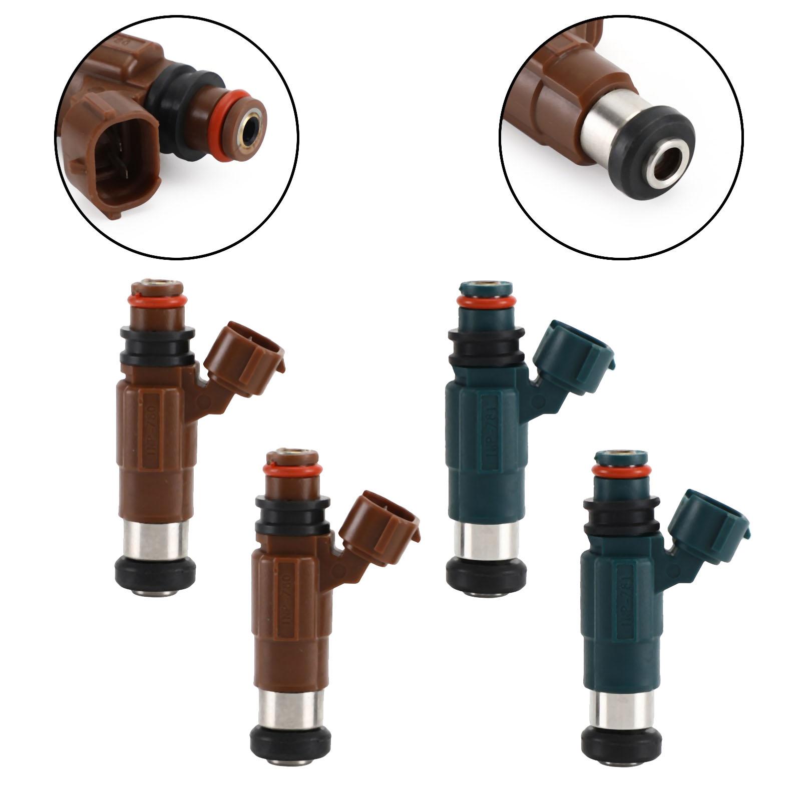

AEF2-4Pcs Fuel Injectors Fit For Mazda For Protege 1.8/2.0L 1999 2000 20001 2002 INP780 INP781 7410266 Car Photo Color