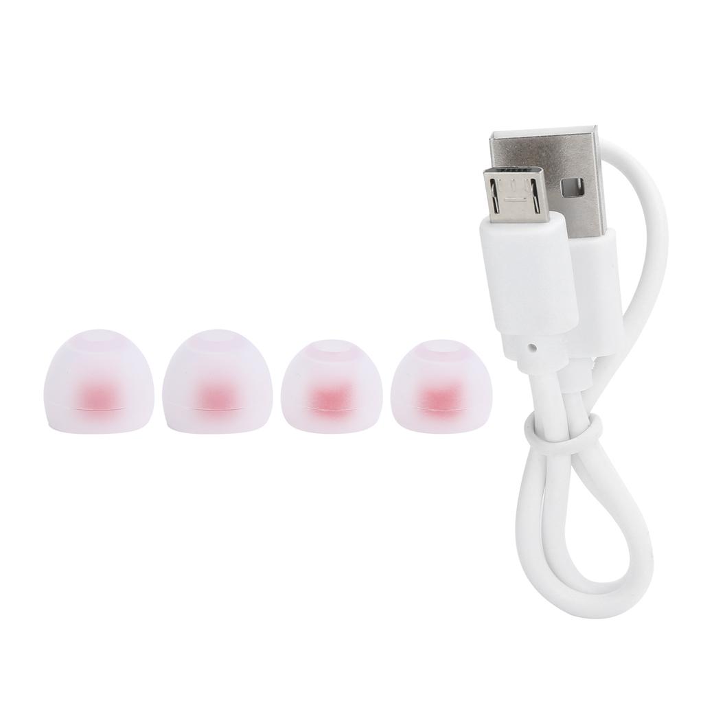 TWSL13   Wireless Earphone Noise Reduction Sports Earbuds with Charging Box(White )