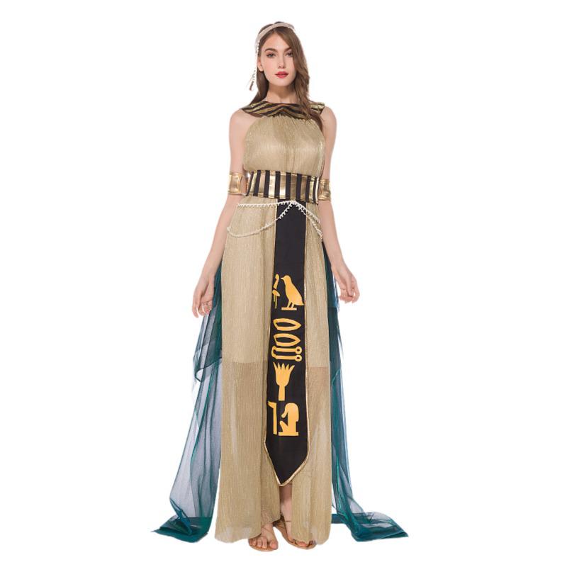 Couple's Halloween Greek God and Egyptian Pharaoh Costume