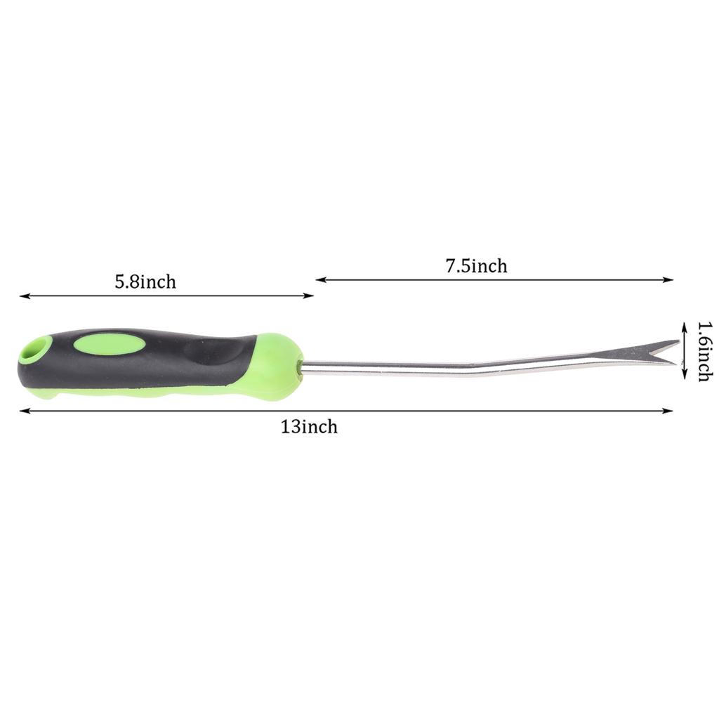 Weeder and Gardening Dandelion Removal Tool Stainless Steel Lady Tools Metal