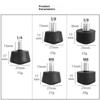 Hot 1Pc Universal Anti-slip Rubber Foot Pad Feet Spike 3/8 Inch 1/4 Inch M8 Photography Accessories For Tripod Monopod