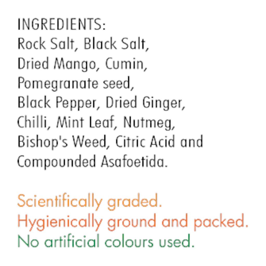 EVEREST Dry Mango Powder Chat Masala 50g Tangy Spice Blend for Chaat Snacks and Fruits