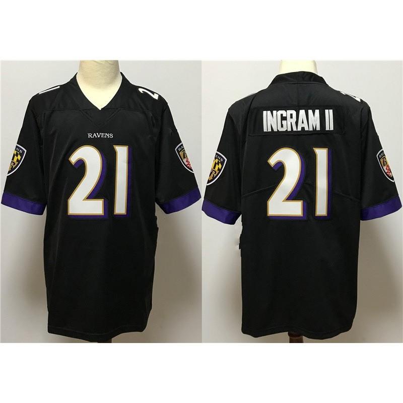 Baltimore Ravens NFL Football Jersey Mens Team Sports Fan Apparel Purple Black White Size S-XXXL