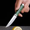 Meat Eating KnifeHandle Meat Knife Outdoor Knife Hand Steak Small Mutton Cutting Knife Potluck Cutting EDC Fixed Keychain Knife