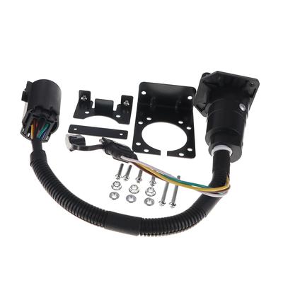 Προσαρμογέας Καλωδίωσης Ρυμουλκού 4 Πρίζες 4-Pin και Φις 7-Pin για Ρυμουλκούς με Διαφορετικούς Συνδέσμους Plug and Play