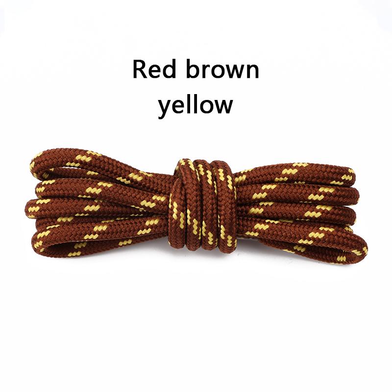 1Pair Round Shoelaces Outdoor Hiking Sports Shoe Laces Kids Sneakers Shoelaces Length 100/120/140/160CM Lacets Baskets 19 Colors