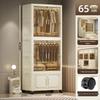 Multi-Layer Foldable Storage Cabinet: Plastic Wardrobe, Shelving Unit, Toy Organizer, Clothes Box