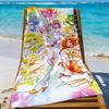Anime S-Smile P-PreCure Towel Sports Quick Dry Travel Camping Gear Sandproof Soft Light Large Beach Towel