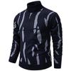Men S Casual Pullover Fleece Knit Sweater High Neck