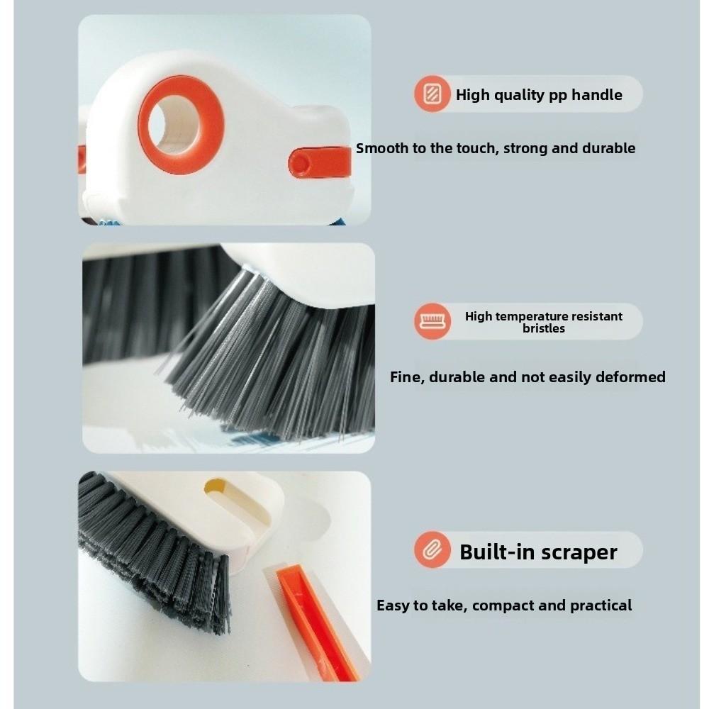 Multifunction Window Track Cleaning Tools 2 in 1 Sliding Door Track Cleaner  for Doors & Windows
