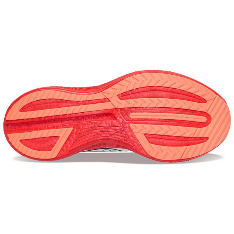 Saucony Endorphin Speed 3 Running Shoes Men's Low top White/Red Saucony S20756-85