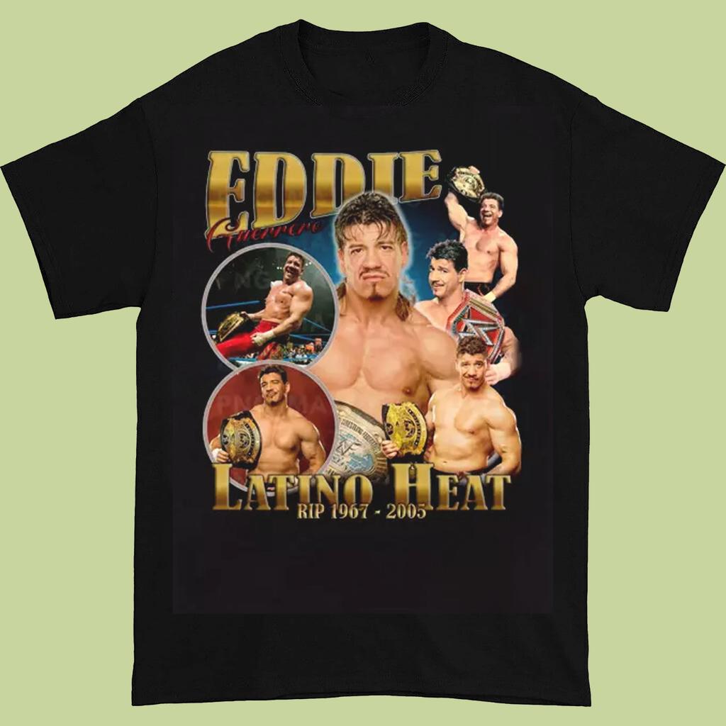 Eddie Guerrero Latino Heat Unisex Cotton Tee For Fan All Size T-shirt GC3065