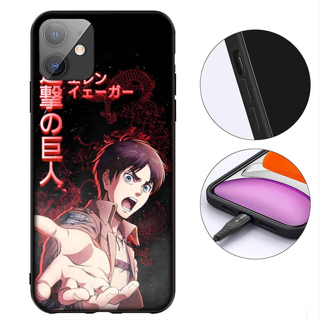 Attack Eren Jaeger on Levi titan Phone Case for Xiaomi Redmi Note 12 11 10 A3 Pro 10A 10C 12C Note12 5G Cover Casing