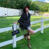 Soft waxy plaid scarf for girls to keep warm in winter Thickened scarf Retro plaid knitted scarf New