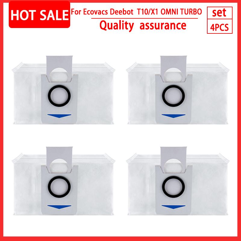 For Ecovacs Deebot X1 OMNI / T10 OMNI accessories Robot Vacuum Cleaner Parts Dust bag Hepa Filter Main Side Brush Mop Dustbin