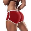 New Summer Women's Large-size Sexy Solid Color Low-rise Sports Running Tight Hip-lifting Shorts