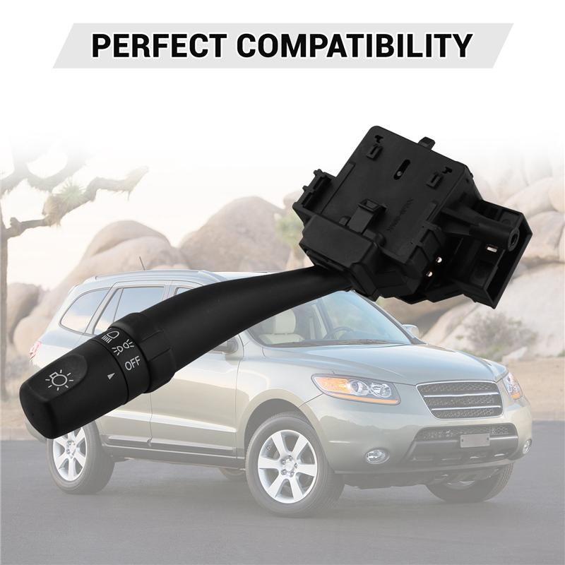 A16P-Car Headlights Light Switch Turn Signal Switch Lever For Hyundai Santa Fe 2007-2012 934102B101 93410-2B101