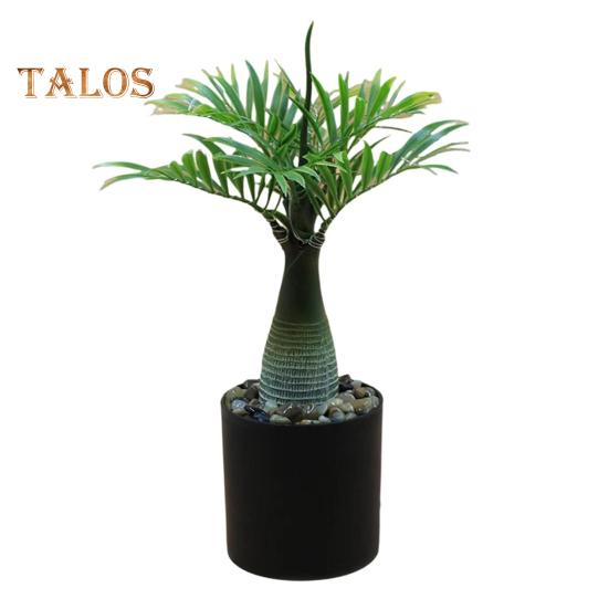 Künstlicher Bonsai-Baum mit Licht, USB-betrieben, Topfbaum für den Schreibtisch, realistisches Grün, künstliche Grünpflanze für die Dekoration im Büro und zu Hause