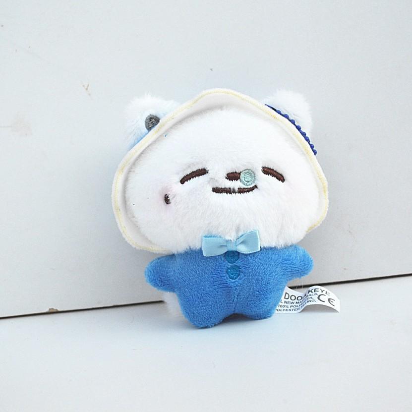 10cm Idol Soft Plush Keychain Jisung Chenle Renjun Cute Doll Fan Gift Bag Pendant Collection Keyring
