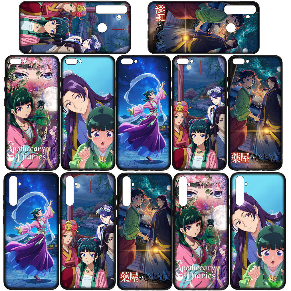 for Motorola Moto Edge 70 60 50 G54 G86 Samsung Galaxy S25 iPhone 17 16 15 Xiaomi Redmi Note 14 Pro Max Phone Case Anime The Apothecary Diaries Cover