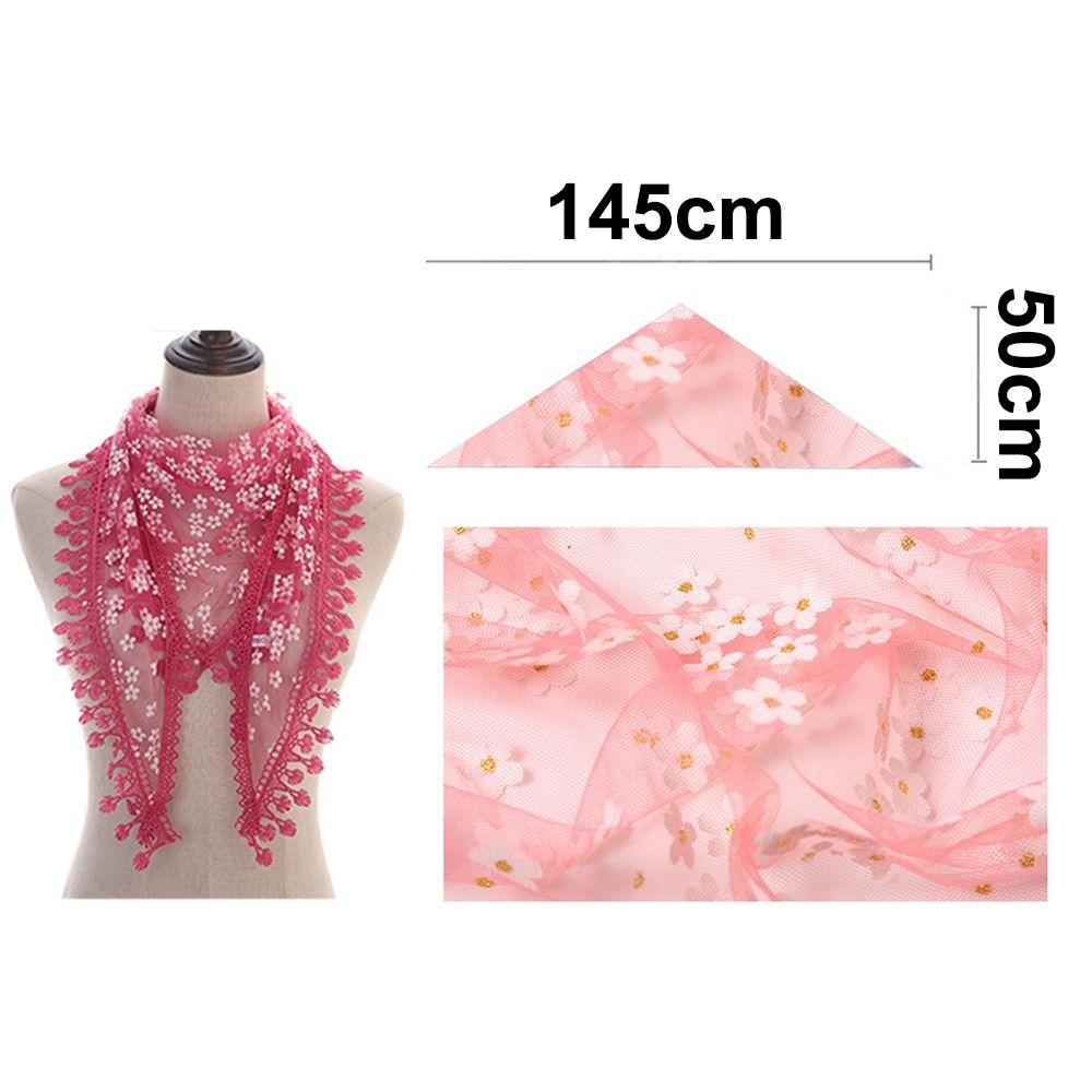 Hollow Women Tulle Shawl Flower Wedding Bridal Shawl Fashion Mantilla Lace Veil for Church