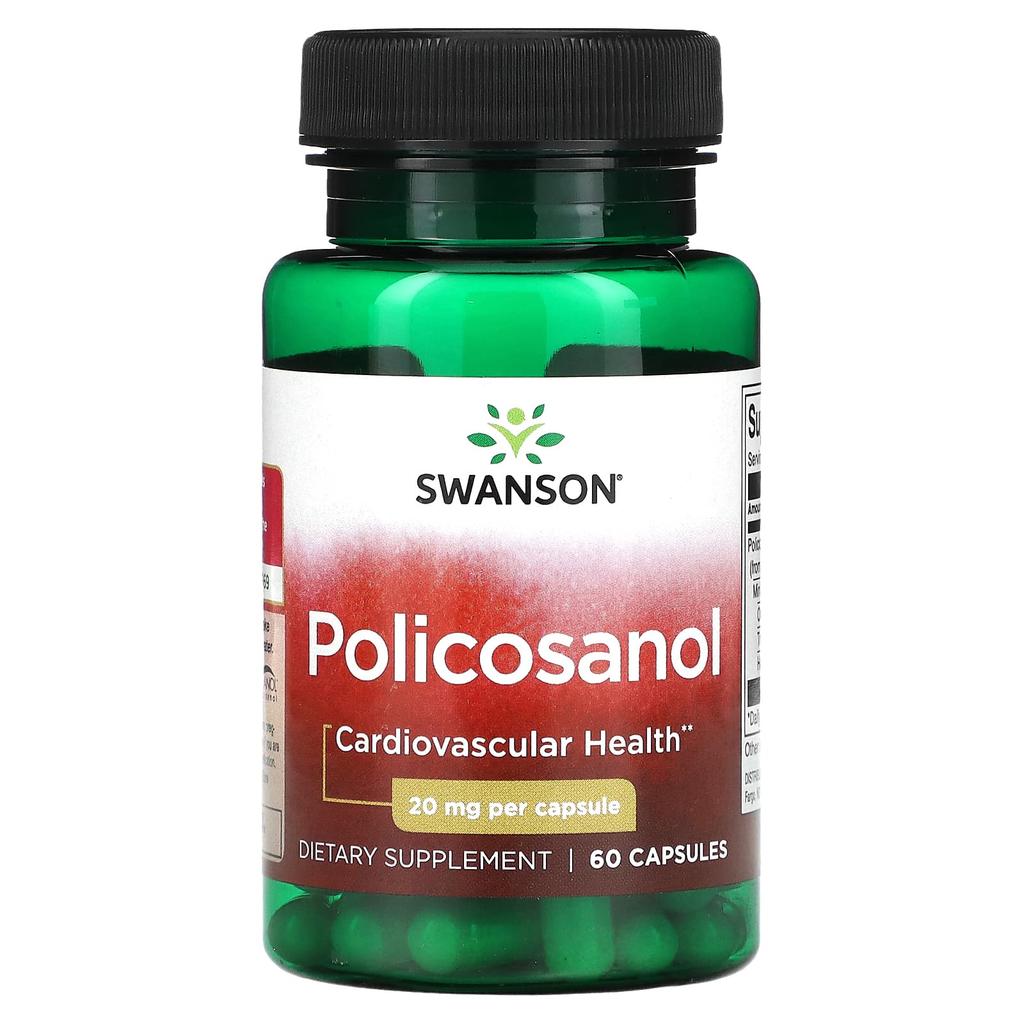Policosanol, 20Mg, 60 Capsules