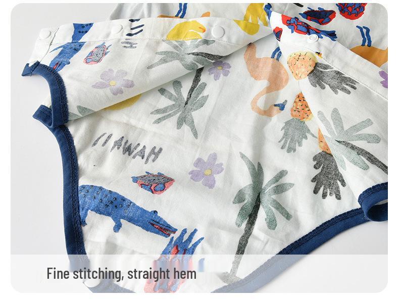Summer Short Sleeve Gentleman's Children's Two-Piece Set