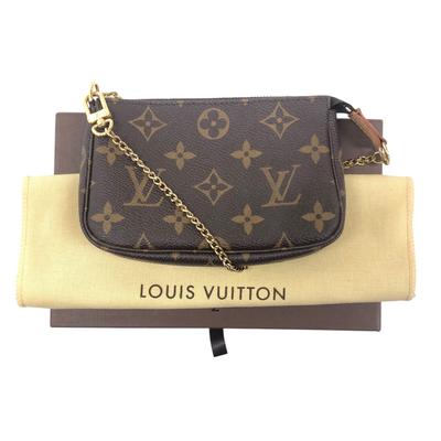 Brugt Monogram Mini Kæde Pochette Accessoires Taske M58009