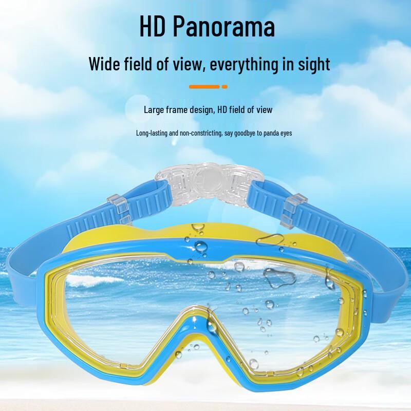 WEZHO Kids Anti-Fog Swimming Goggles