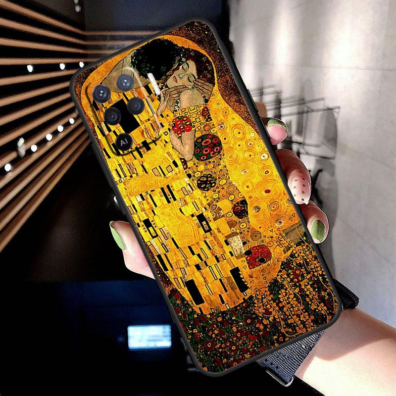 

Starry Night Klimt Kiss Case For Oppo A17 A57 A77 A76 A16 A96 A18 A60 A80 A40 A38 A58 A78 A98 A94 A74 A54 A15 A5 Pro OPPO A77 5G