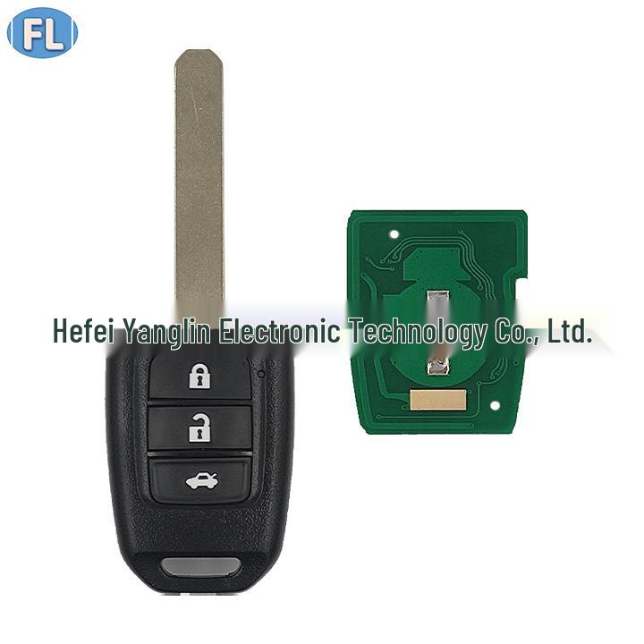 3-Tasten-Fernbedienung mit 433 47 Chip für Honda G Modelle mit geradem Schaft