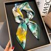 New Scarf Mulberry Silk Silk Small Square Scarf Scarf Shawl Professional Scarf Fashion Neck Protection Women's Summer Scarf