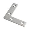 10Pcs 40/50/60/80mm Angle Bracket 90° Right Angle Flat Fastener Connection Plate T-type L-type Fixed Corner Bracket