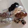 Korean version fashion French retro twist woven shape large ponytail spring clip disc hair top clip hair accessories new