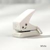 1pcs Mini Light Color Hole Punch Manual Single Round for Punching Holes In Loose-Leaf Paper Office School