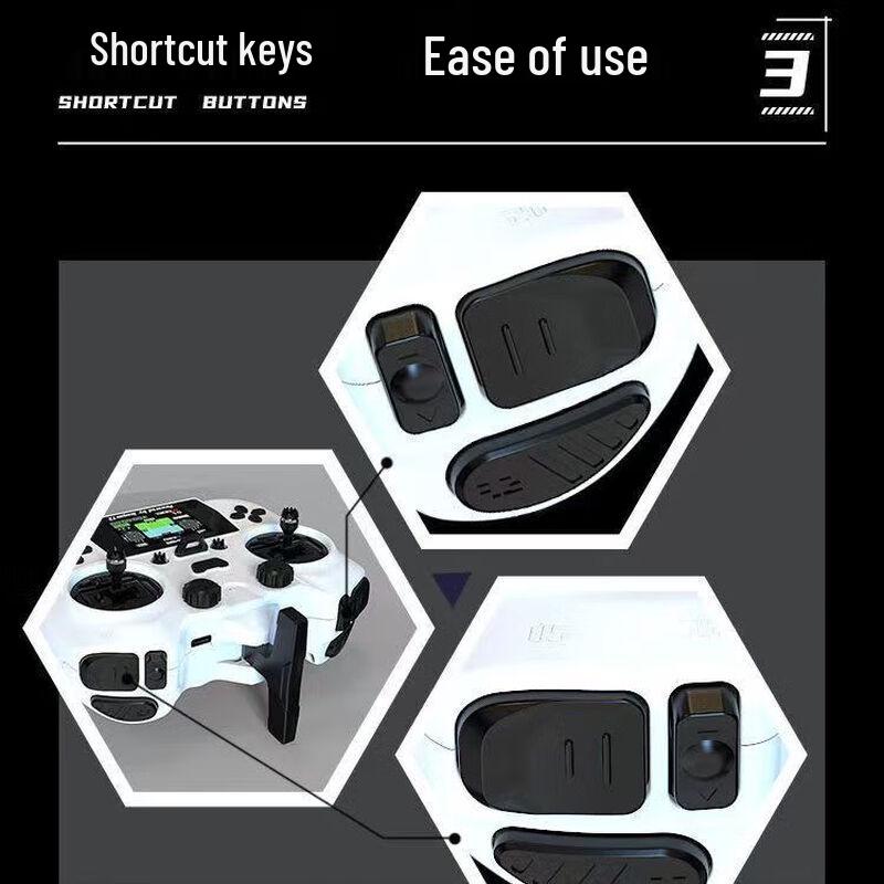 JUMPER-XYZ Compact Elf FPV Remote Controller with Color Screen (CN version)