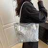 Large Capacity Women's Tote Bag - 2025 High-End Versatile Pearl Bow Handbag/Shoulder Underarm Bag